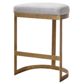 IVANNA COUNTER STOOL, GOLD - Hedi's Furniture