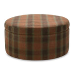 Cyrus 36" Round Storage Ottoman