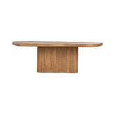 Alvaro Solid Wood Rectangle Dining Table - Golden Wheat