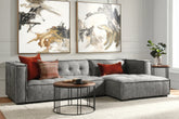 Element Upholstered Sectional w RAF Chaise