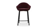 Emily Counter Stool Wine Velvet