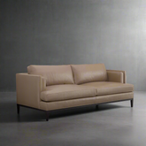 Peretti 92"/Leather - Hedi's Furniture