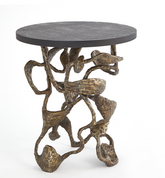 Drift Table-Faux Bronze