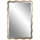 Aneta Mirror, Gold - Hedi's Furniture