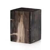 BUCK END TABLE-DARK PETRIFIED WOOD - Hedi's Furniture