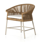 IRVING OUTDOOR DINING ARMCHAIR-SAND - Hedi's Furniture