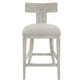 DRIS COUNTER STOOL, WHITE - Hedi's Furniture