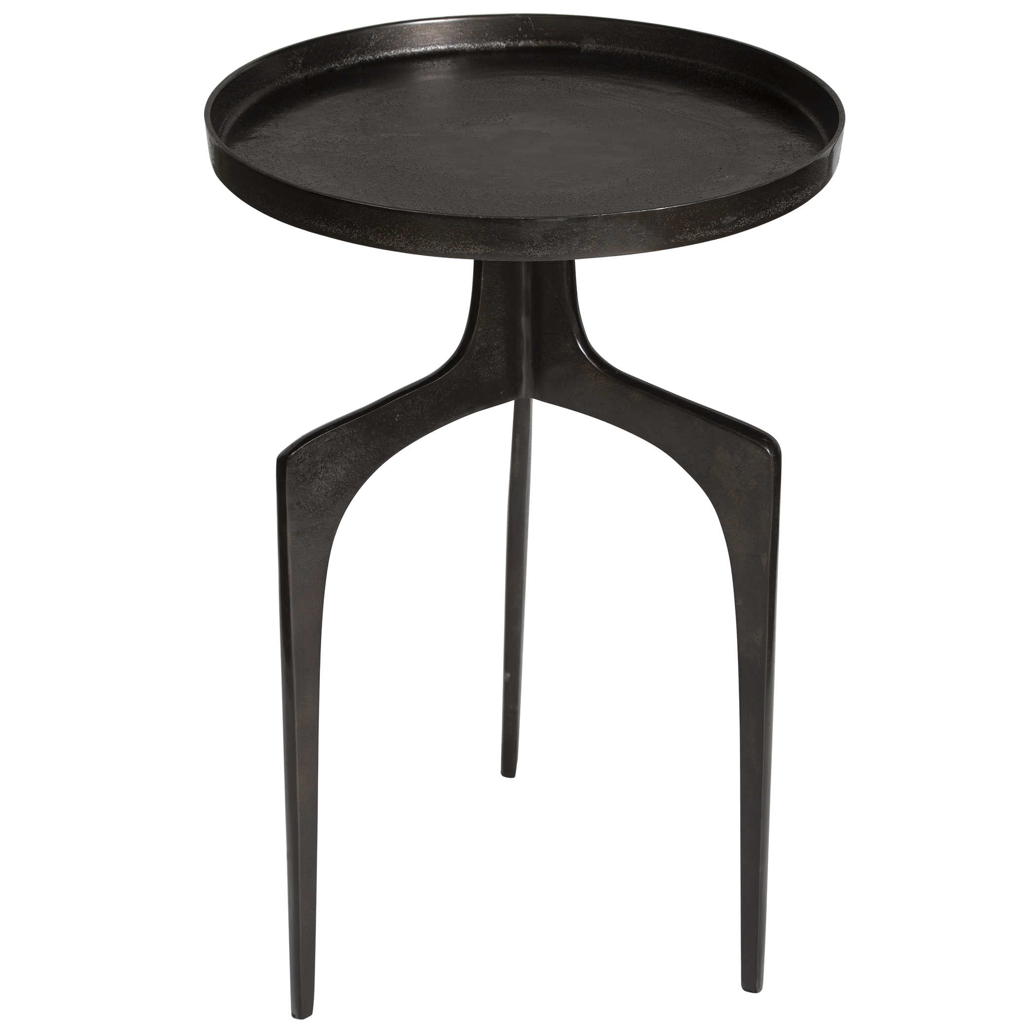 Kenna Accent Table, Bronze - Hedi's Furniture