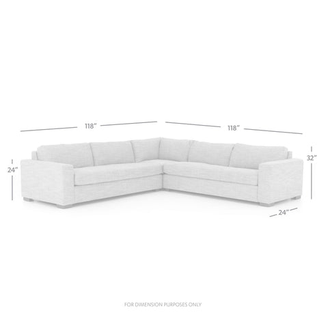 BOONE 3-PC SECTIONAL - Hedi's Furniture