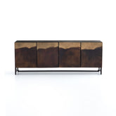 STORMY MEDIA CONSOLE-AGED BROWN - Hedi's Furniture