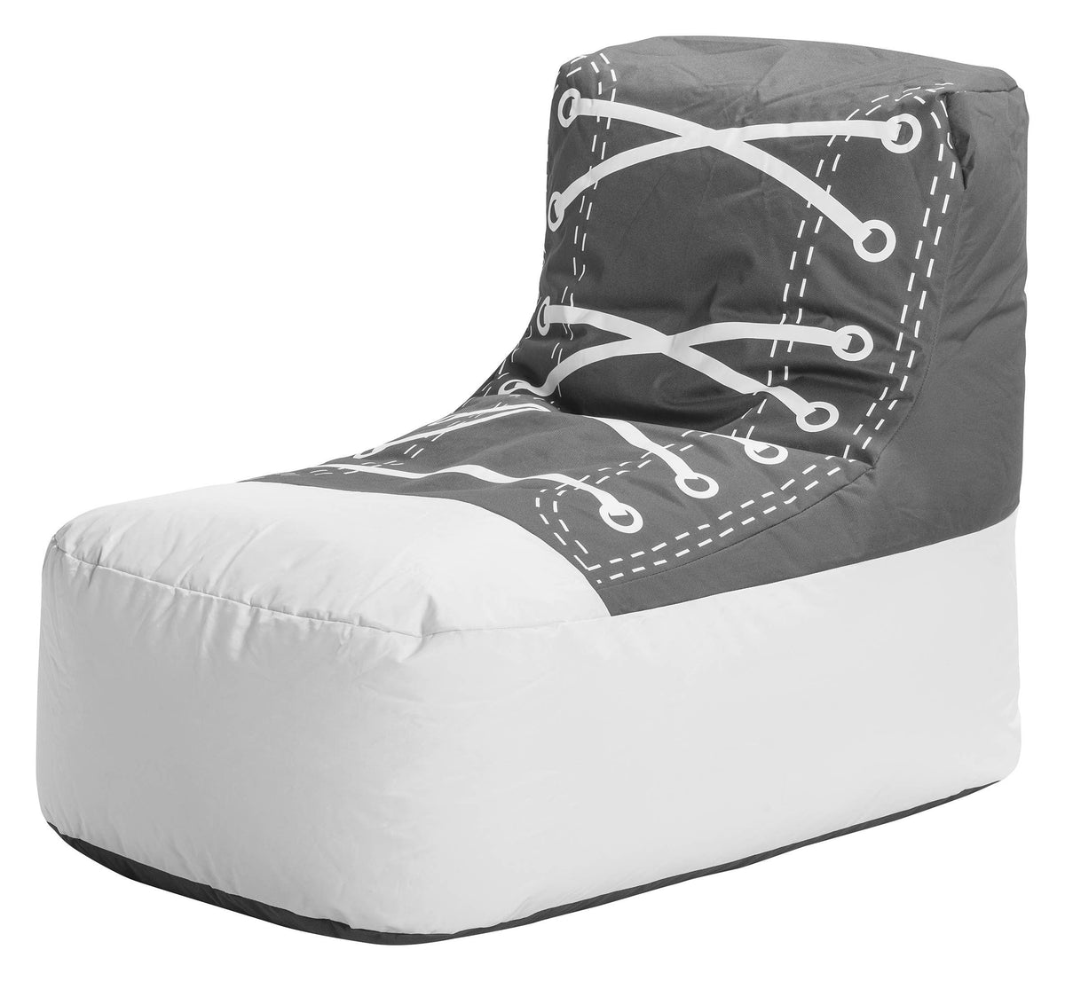 Gouchee Chuck Brava Bean Bag Chair Gray