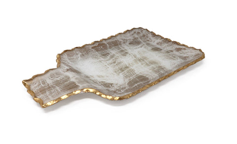 Gold Brushed Tray: Large