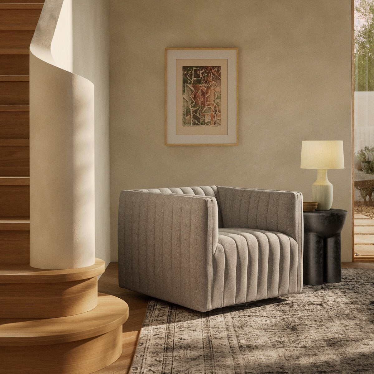 AUGUSTINE SWIVEL CHAIR