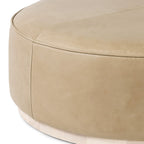 Sinclair Large Round Ottoman.