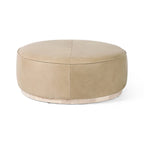 Sinclair Large Round Ottoman.