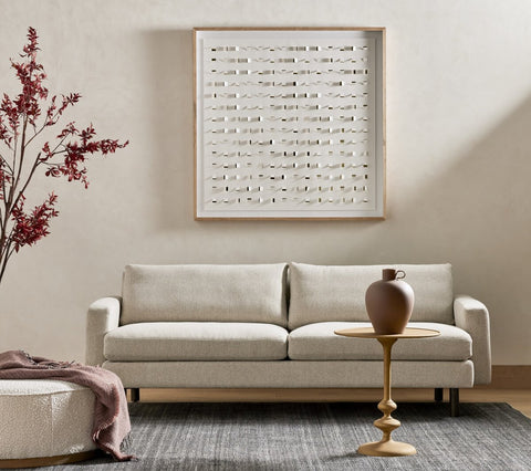 Sinclair Large Round Ottoman.