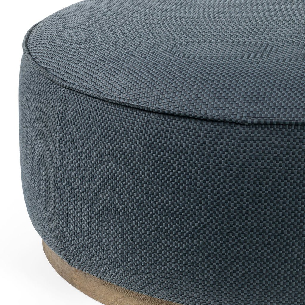 Sinclair Large Round Ottoman.