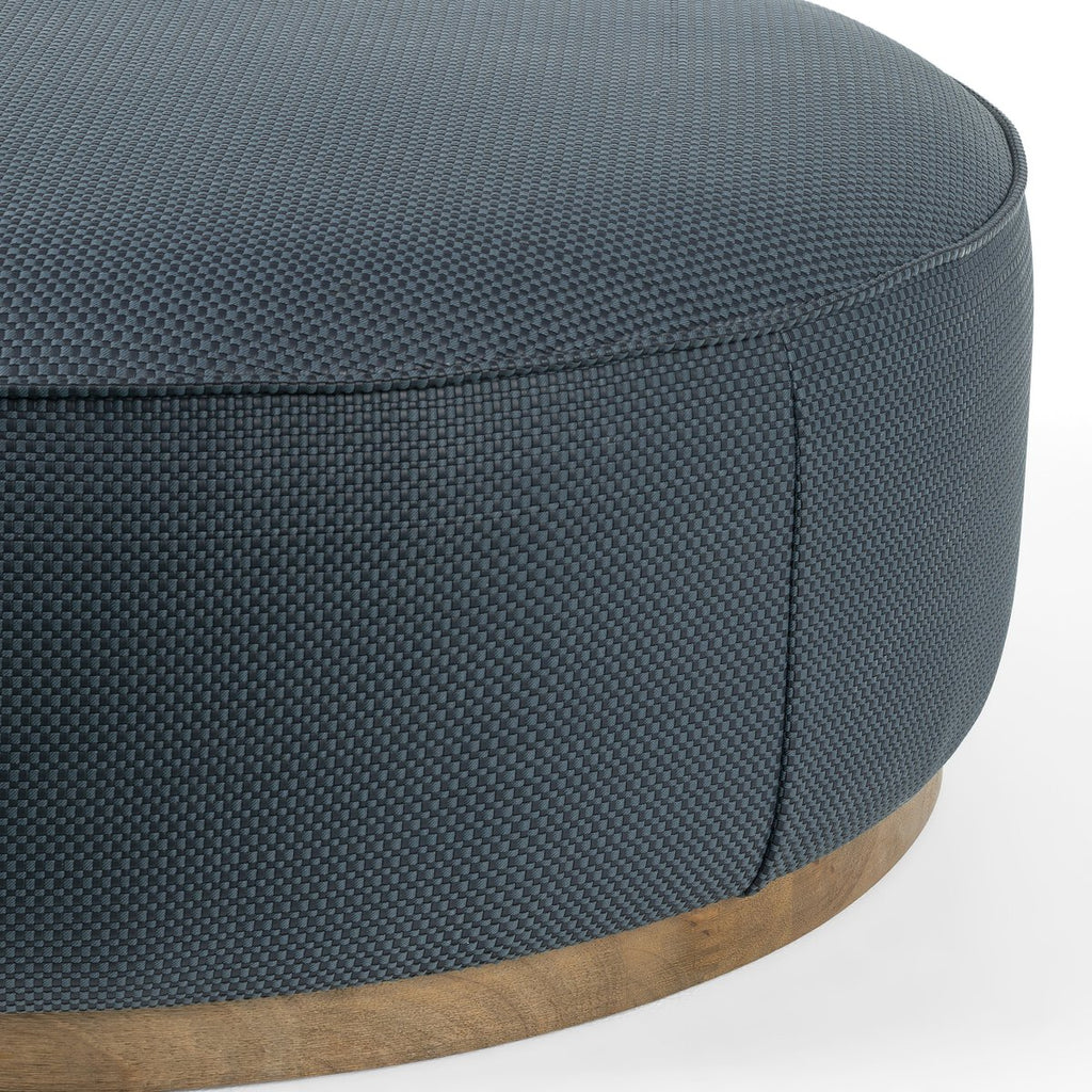 Sinclair Large Round Ottoman.