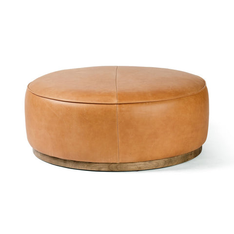 Sinclair Large Round Ottoman.