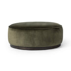 Sinclair Large Round Ottoman.