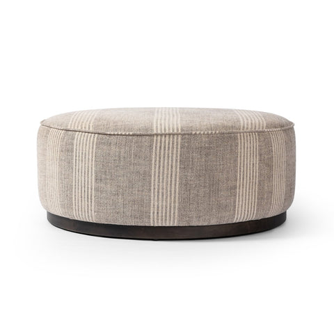 Sinclair Large Round Ottoman.
