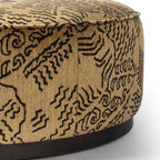 Sinclair Large Round Ottoman.