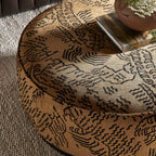 Sinclair Large Round Ottoman.