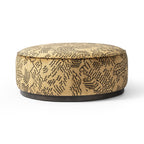 Sinclair Large Round Ottoman.