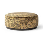 Sinclair Large Round Ottoman.