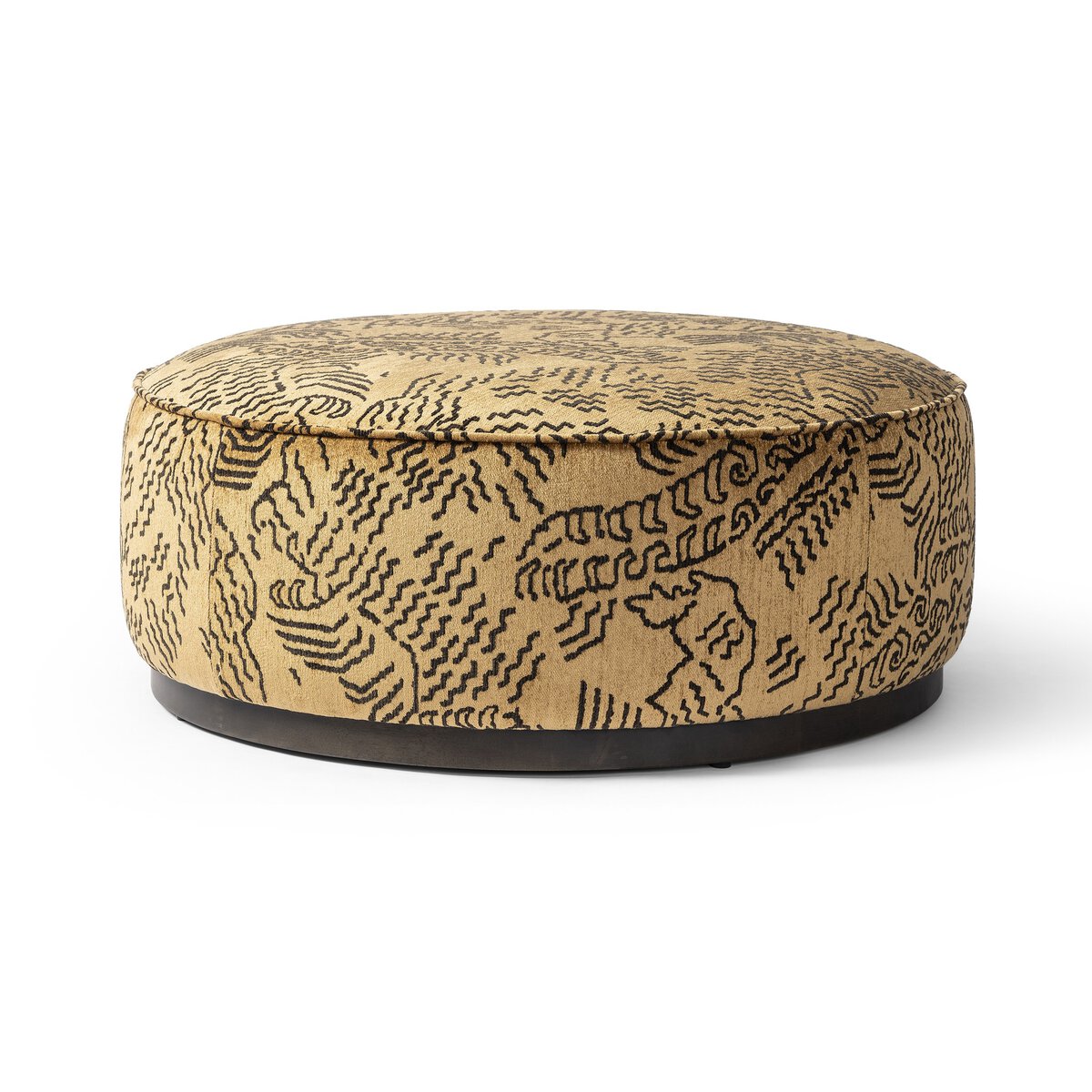 Sinclair Large Round Ottoman.