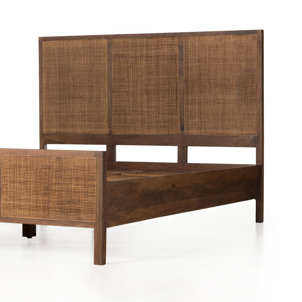 Sydney Bed-Brown Wash