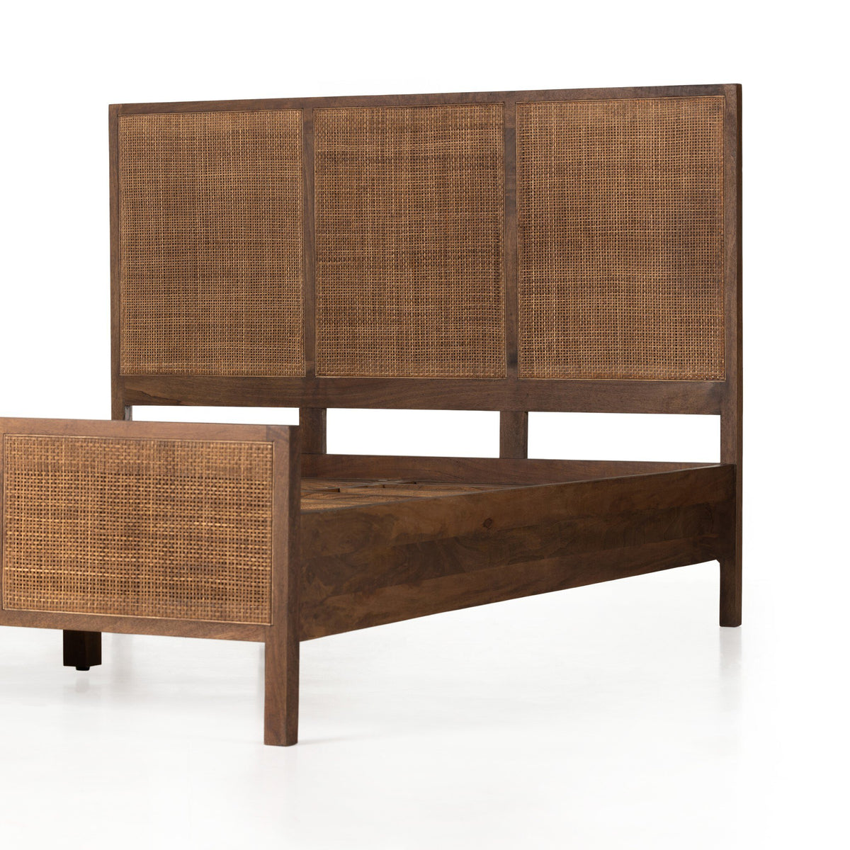 Sydney Bed-Brown Wash