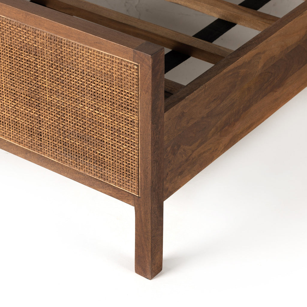 Sydney Bed-Brown Wash