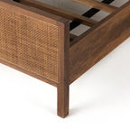 Sydney Bed-Brown Wash