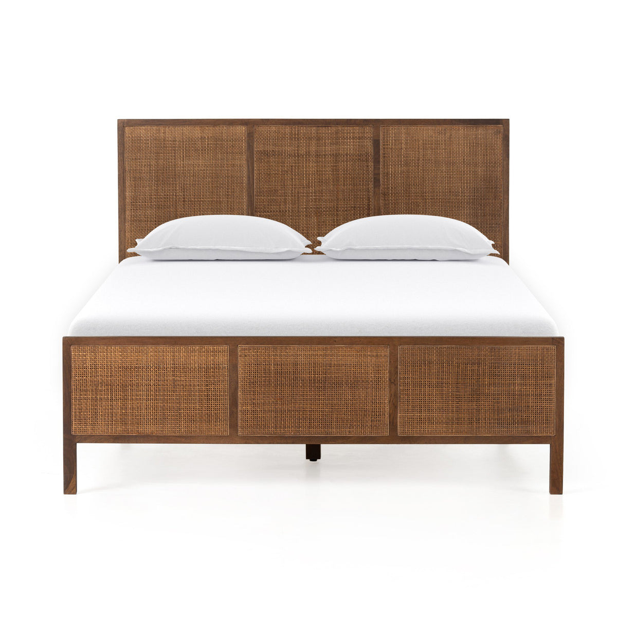 Sydney Bed-Brown Wash