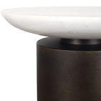 Olso Indoor-Outdoor Accent Table, Bronze, 2 Cartons