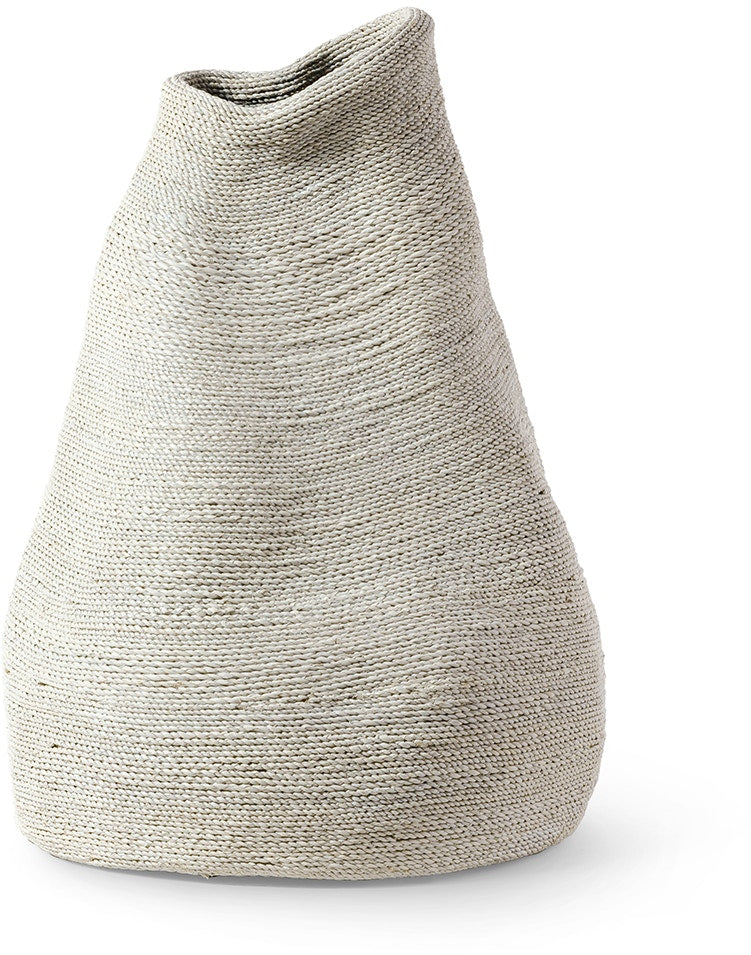 JADEN URN, TALL WHITE