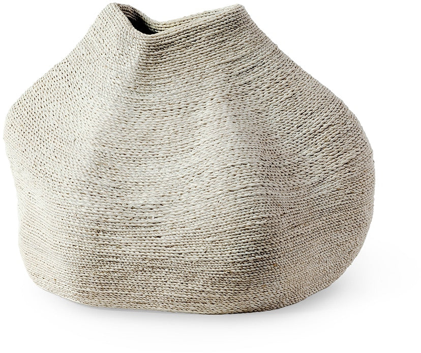 JADEN URN, MEDIUM WHITE