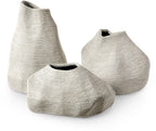 JADEN URN, MEDIUM WHITE