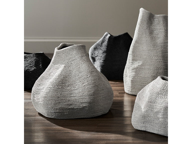 JADEN URN, MEDIUM WHITE