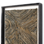 HARLOWE WALL DECOR SQUARE, DARK