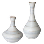 Potter Indoor-Outdoor Vases, S/2