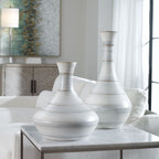 Potter Indoor-Outdoor Vases, S/2