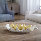 Ruffled Feathers Bowl, Blue