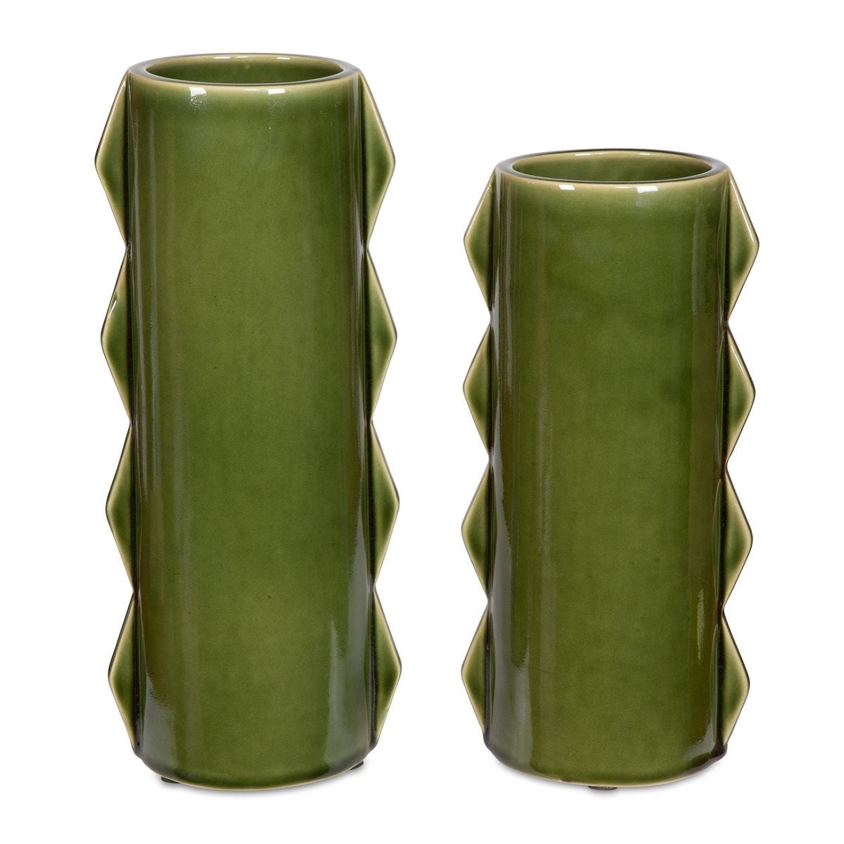 Meander Indoor-Outdoor Vases, S/2