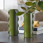 Meander Indoor-Outdoor Vases, S/2