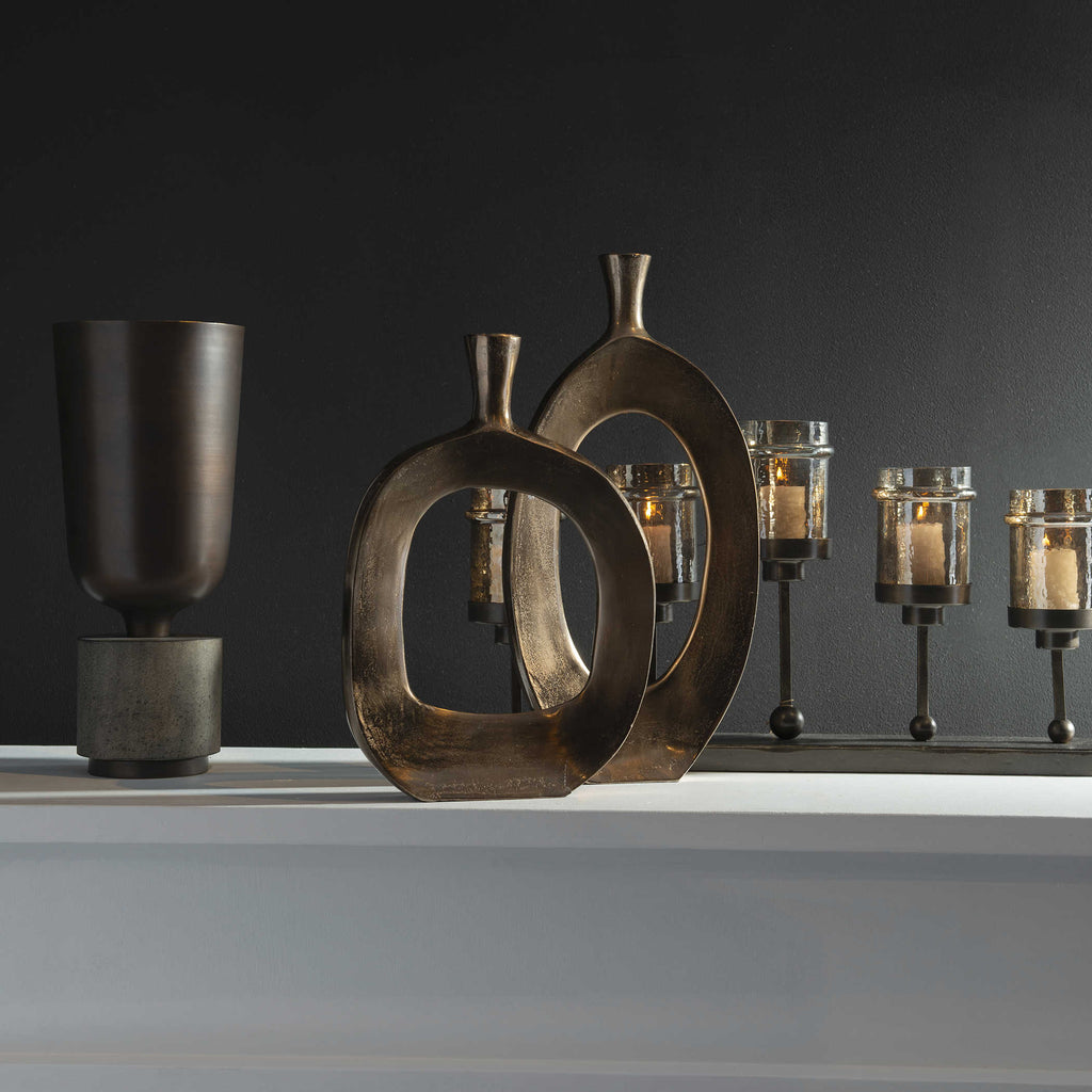 Kyler Vases S/2 - Hedi's Furniture