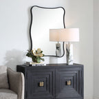 Pavia Vanity Mirror, Black