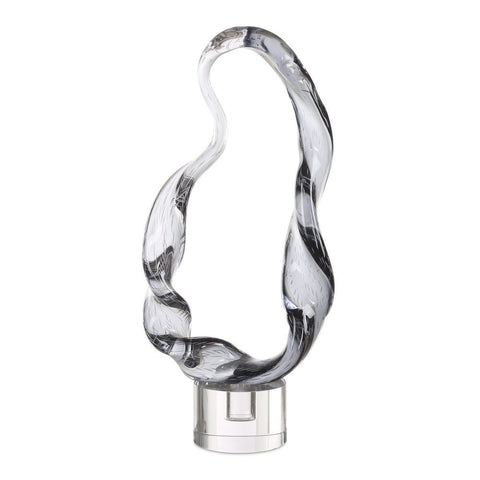 Luminous Twist Sculpture
