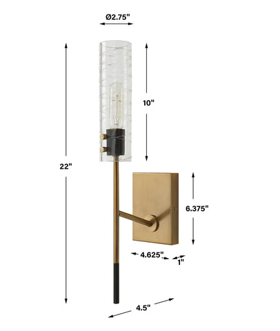 TELESTO, 1 LT SCONCE